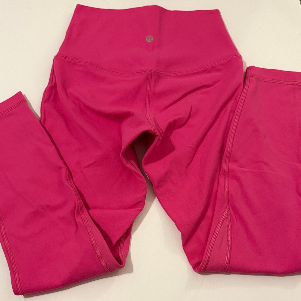 Lululemon Sonic Pink Align High Rise 25” Legging - Size 4